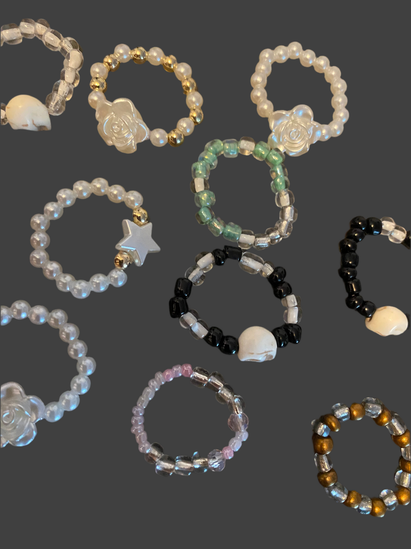 Beaded Rings