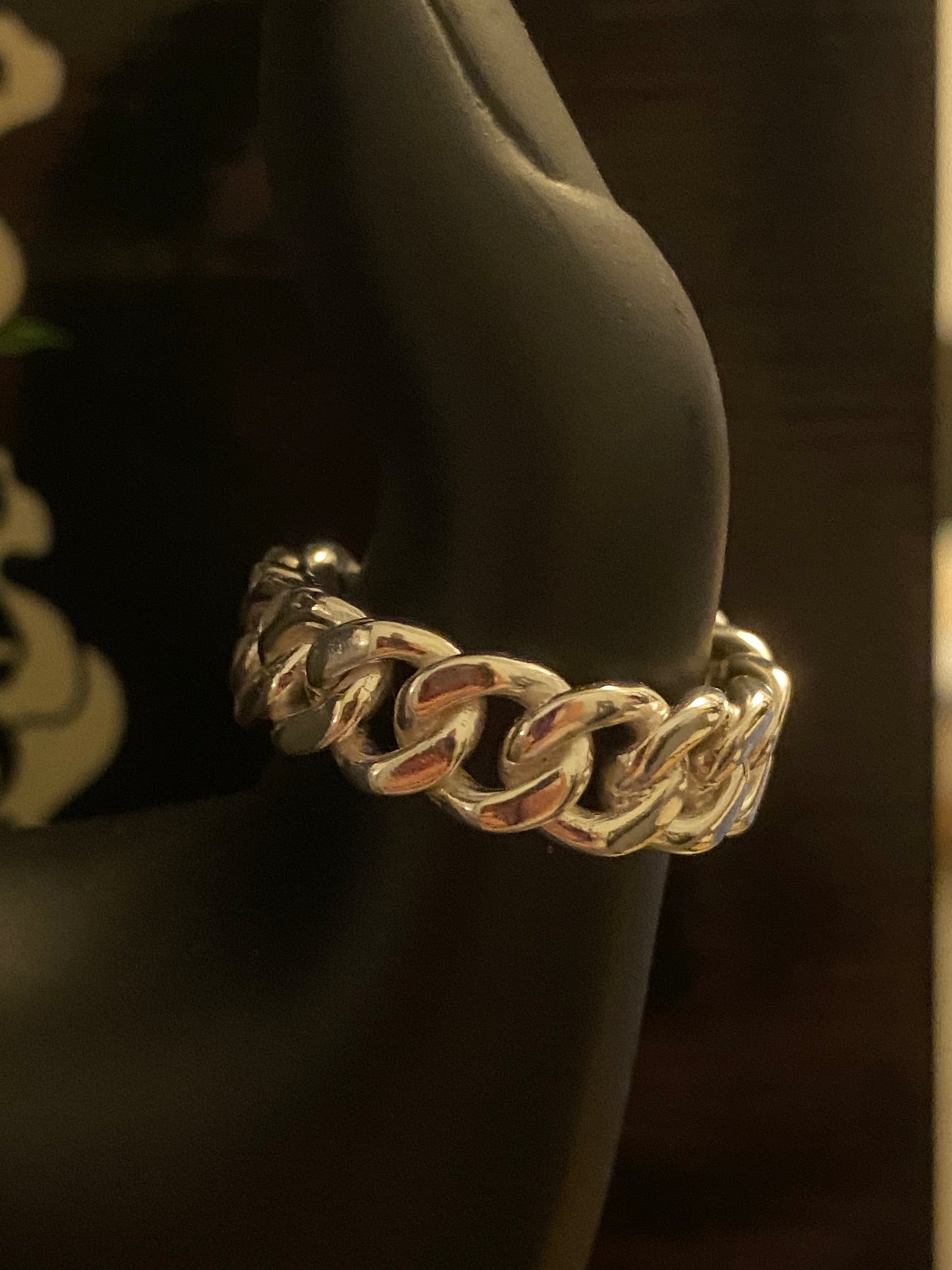 Cuban link Ring